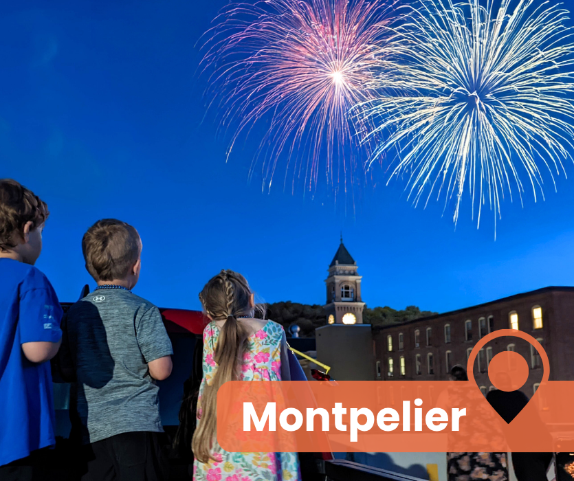 Montpelier fireworks display