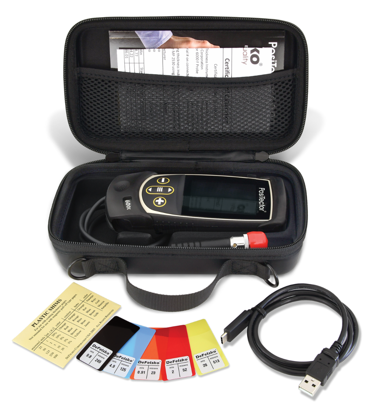 Zirkoniem zesílená měřicí plocha sondy