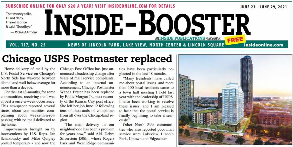 insideonline.com postmaster story