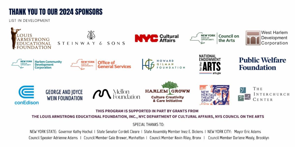 Jazzmobile Fan THE SUNSHINE IS BACK AND REMINDER, SO ARE OUR FREE