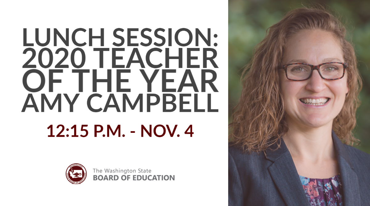 Amy Campbell visits SBE Nov meeting