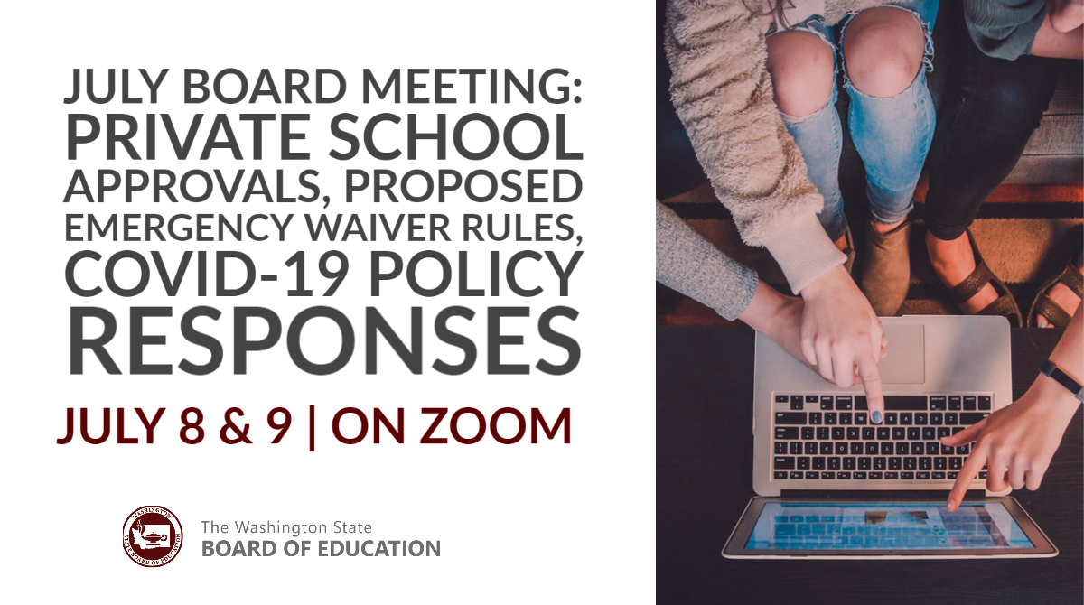 July meeting Find the full agenda on SBE's meeting page.