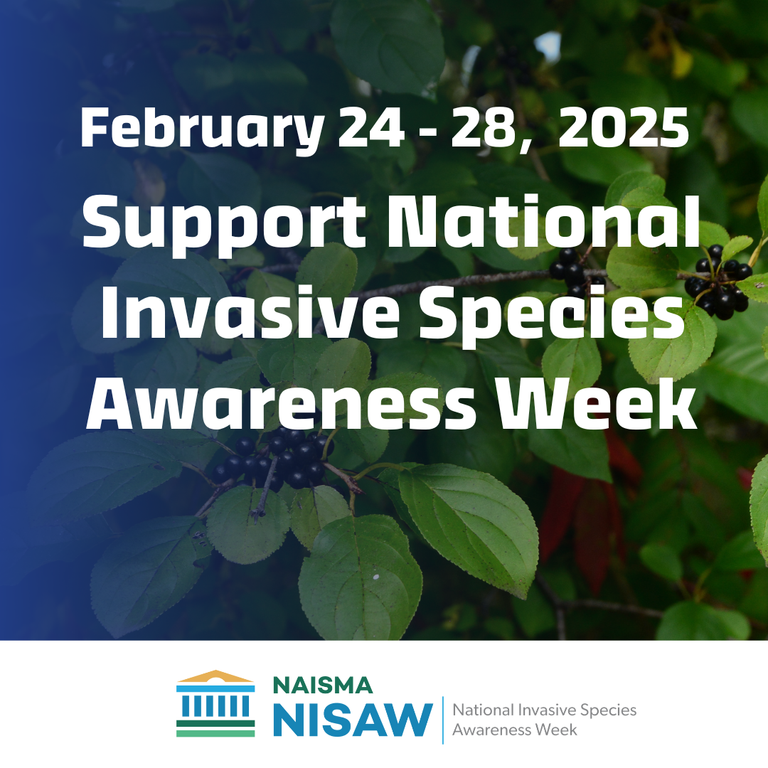 February 24-28 Support National Invasive Species Awareness Week NAISMA NISAW National Invasive Species Awareness Week