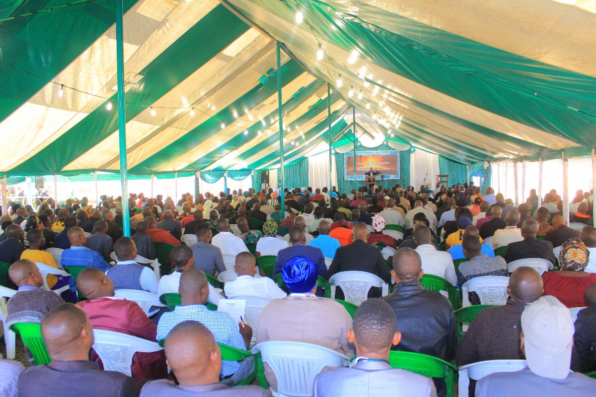 Fiel Conference 2025 inside tent