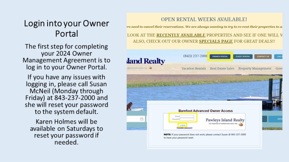 2024 Owner Management Agreement Tutorial