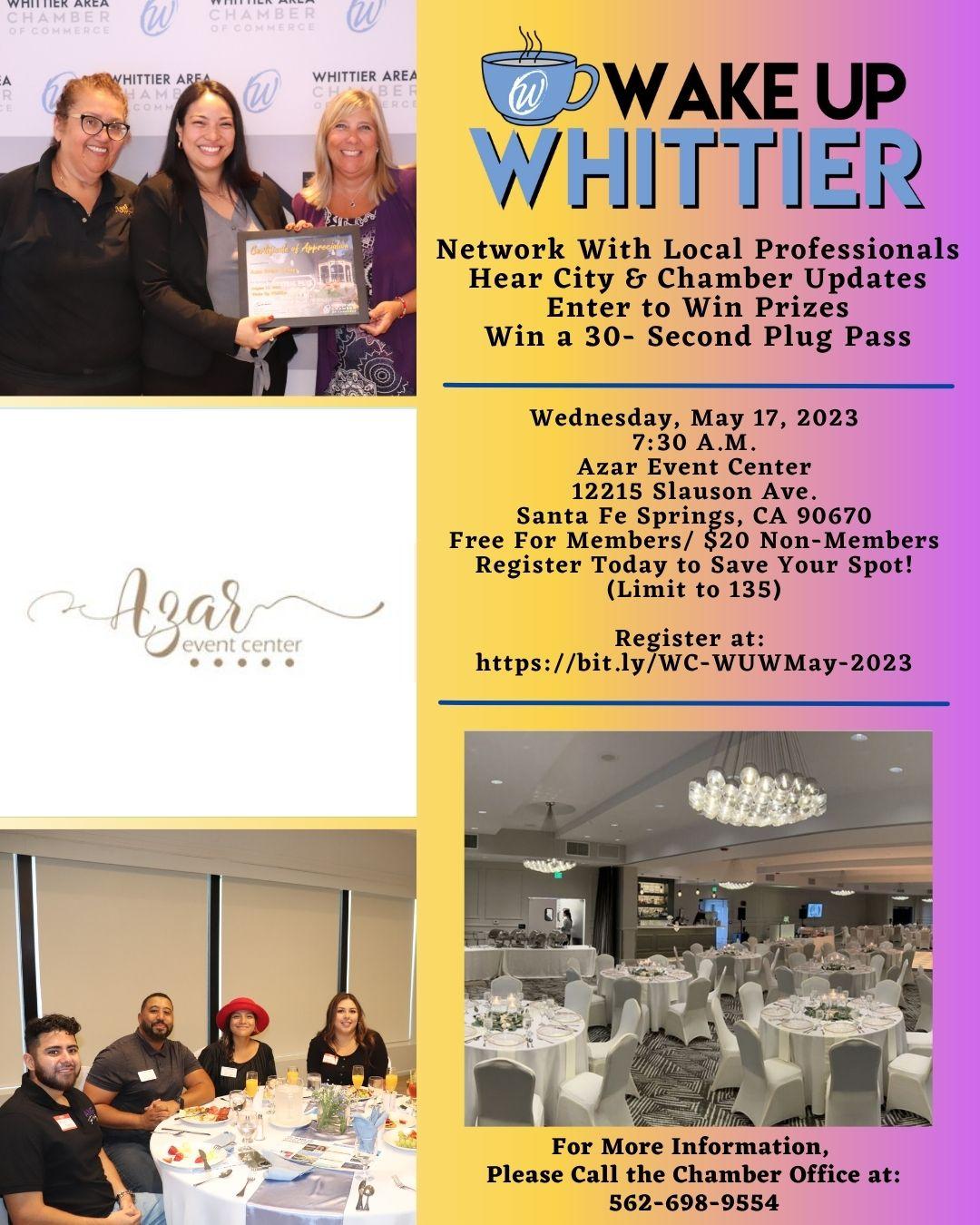 April Showers Bring May Flowers at the Whittier Chamber!