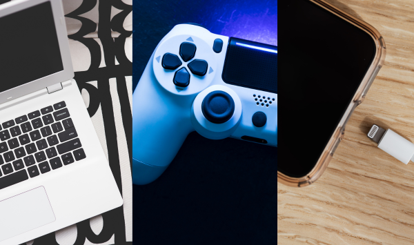 Laptop and gaming console