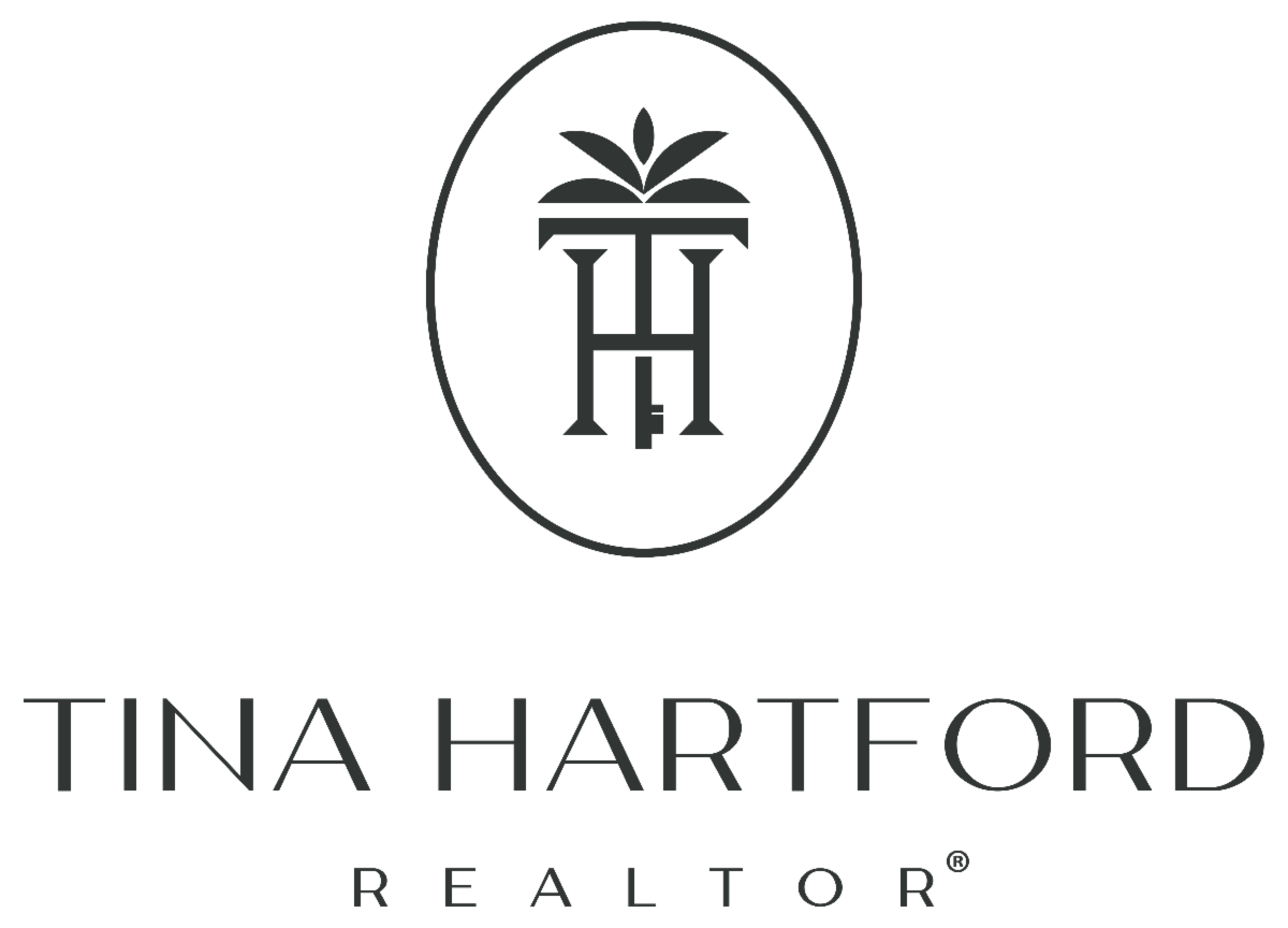 Tina Hartford Realtor Logo in black 