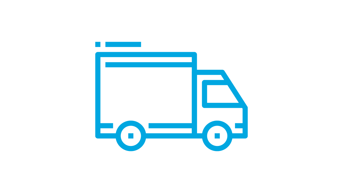 Logistics & installation icon.