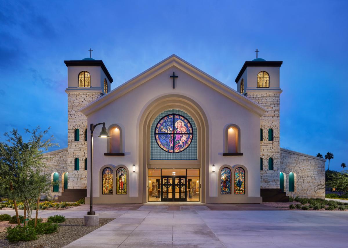 St Joseph Catholic Church Front Facade