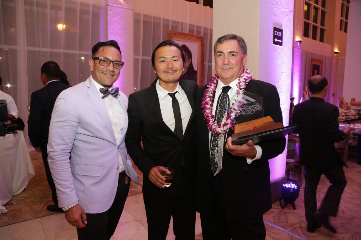 Julius Santos Kaz Endo Phil Flores Guam Business Hall of Fame Laureate