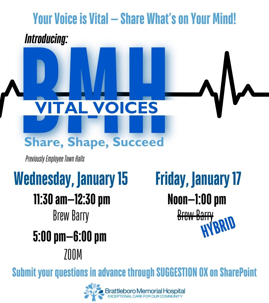 working@bmh - January 2025 newsletter