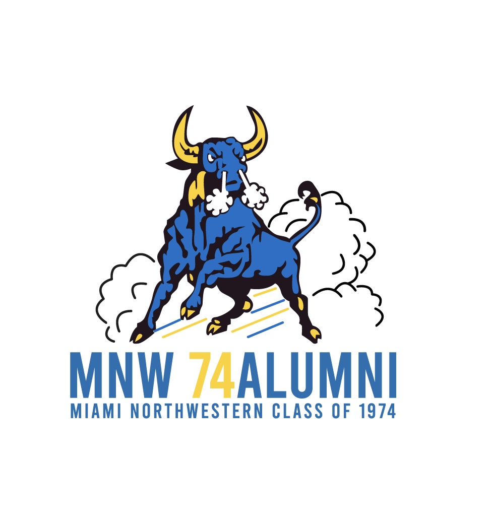 Logo-MNW 74Alumni - Blue Bull