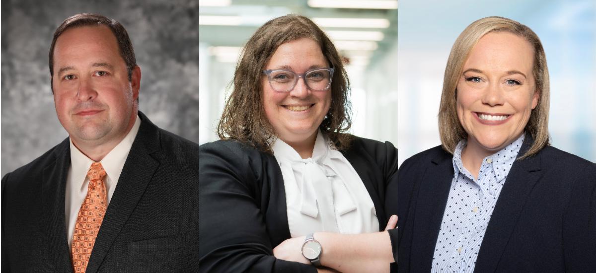 New 2025 School Board Members - Tyler Fadler, Heather Duncan, Sarah Duncan