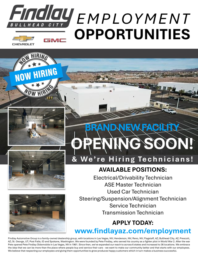 Findlay Motor Company Findlay Job Opportunities Job Description