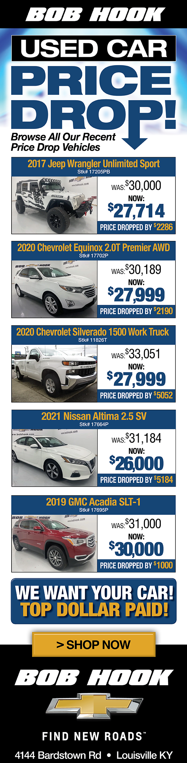 Used Car Price Drop....Save Thousands Today! 💰