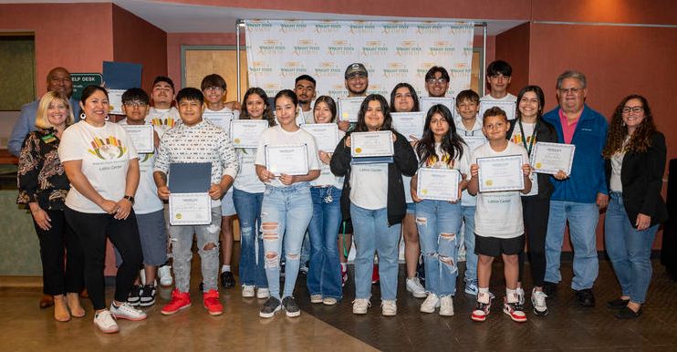 17 high school students completed the inaugural Latino Center Summer Program