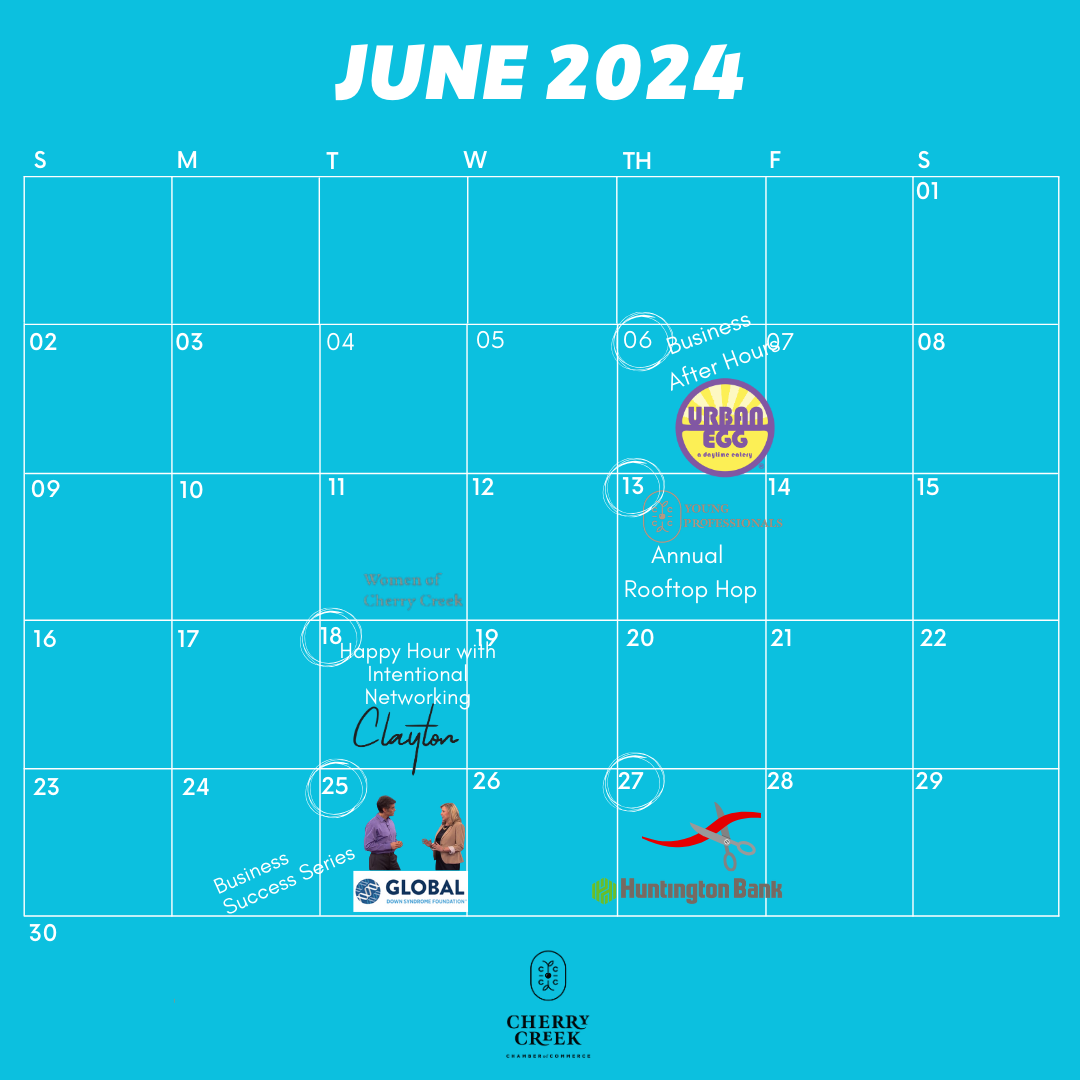 June 2024 event calendar