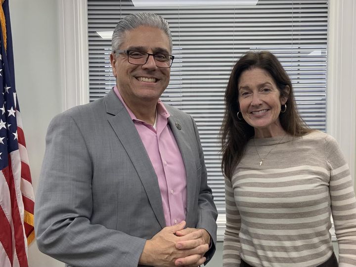 EPPL Assistant Director Pamela Schwieger and Mayor