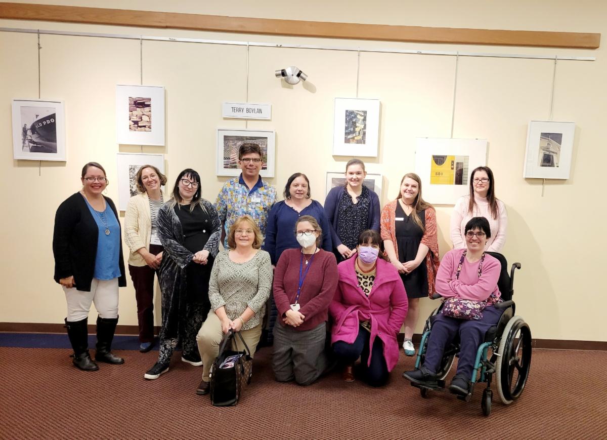 Photo of attendees at the Sensory Friendly Inclusive Group November Meeting