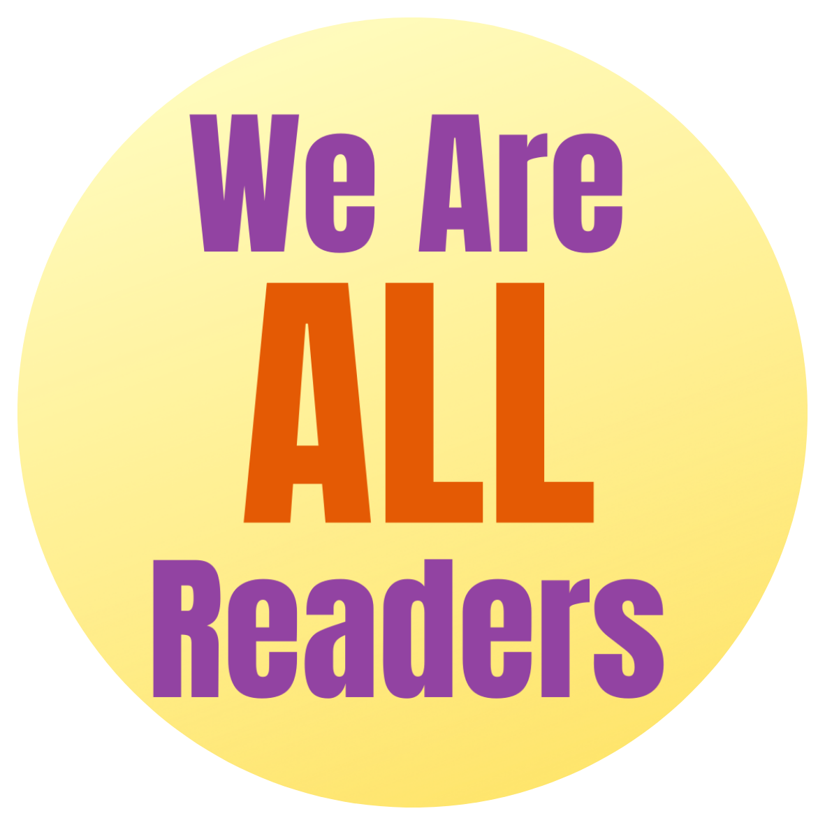 We Are ALL Readers logo