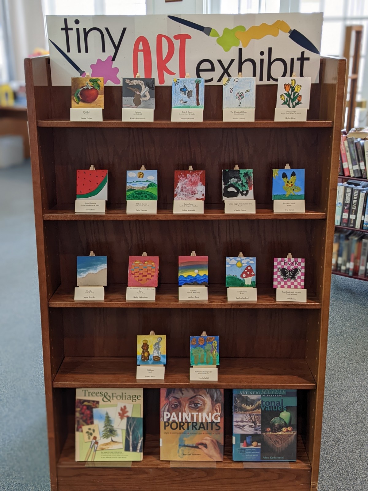 Tiny Art Exhibit