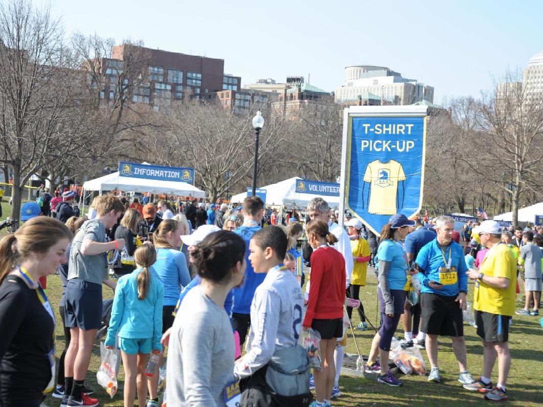 B.A.A. 5K T Shirt Pick Up