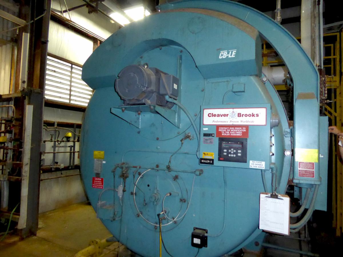 800 HP Cleaver Brooks Boiler