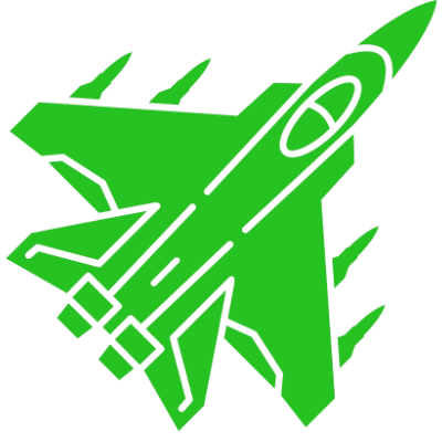 Fighter jet icon