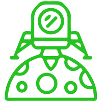 Lunar lander icon