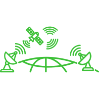 Satellite network icon