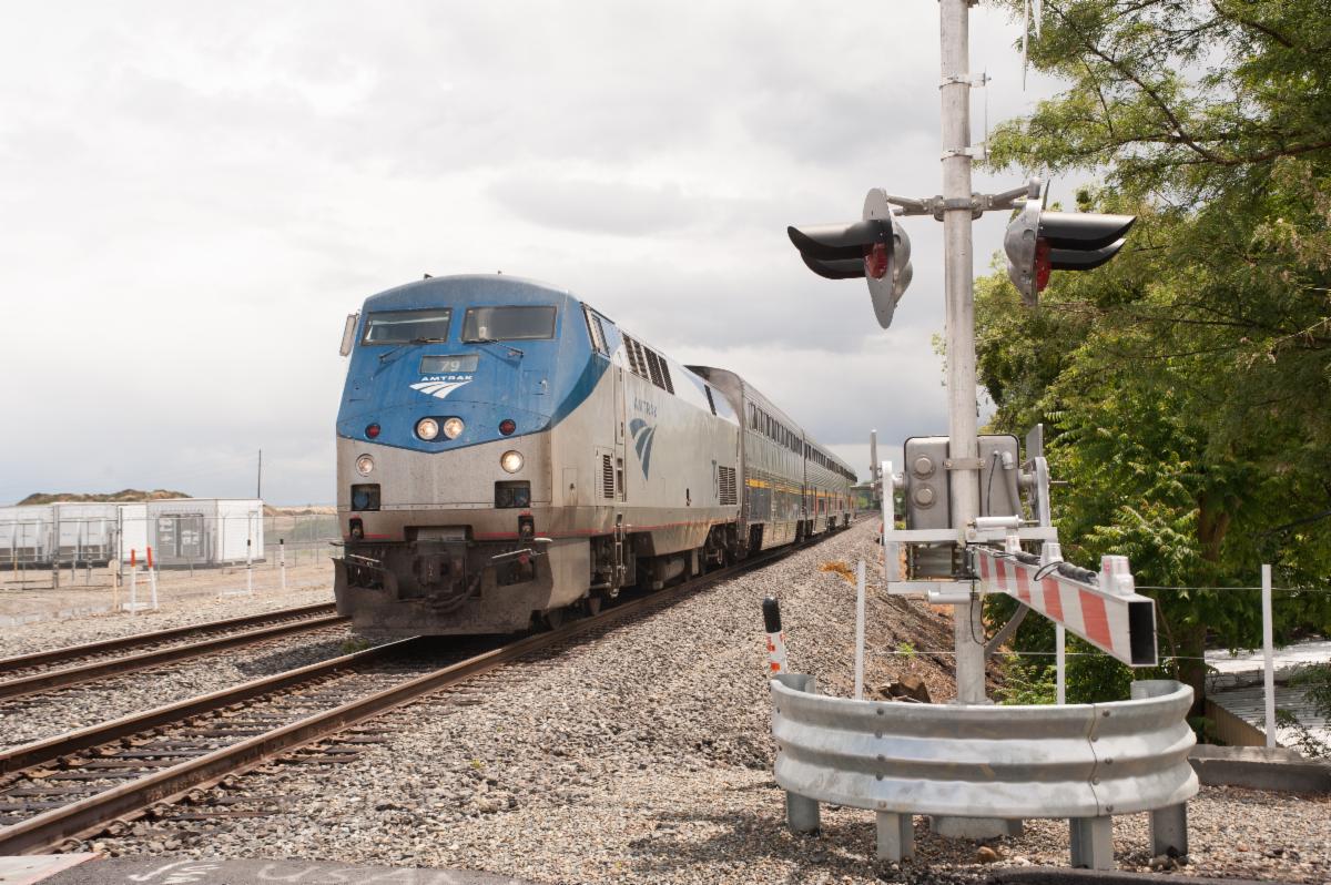 Photo of Amtrak train