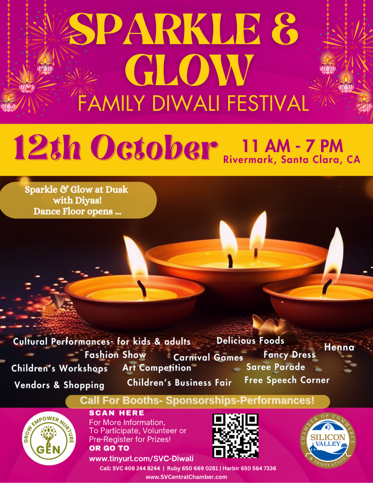 Sparke and Glow Diwali Festival Oct 12th_image