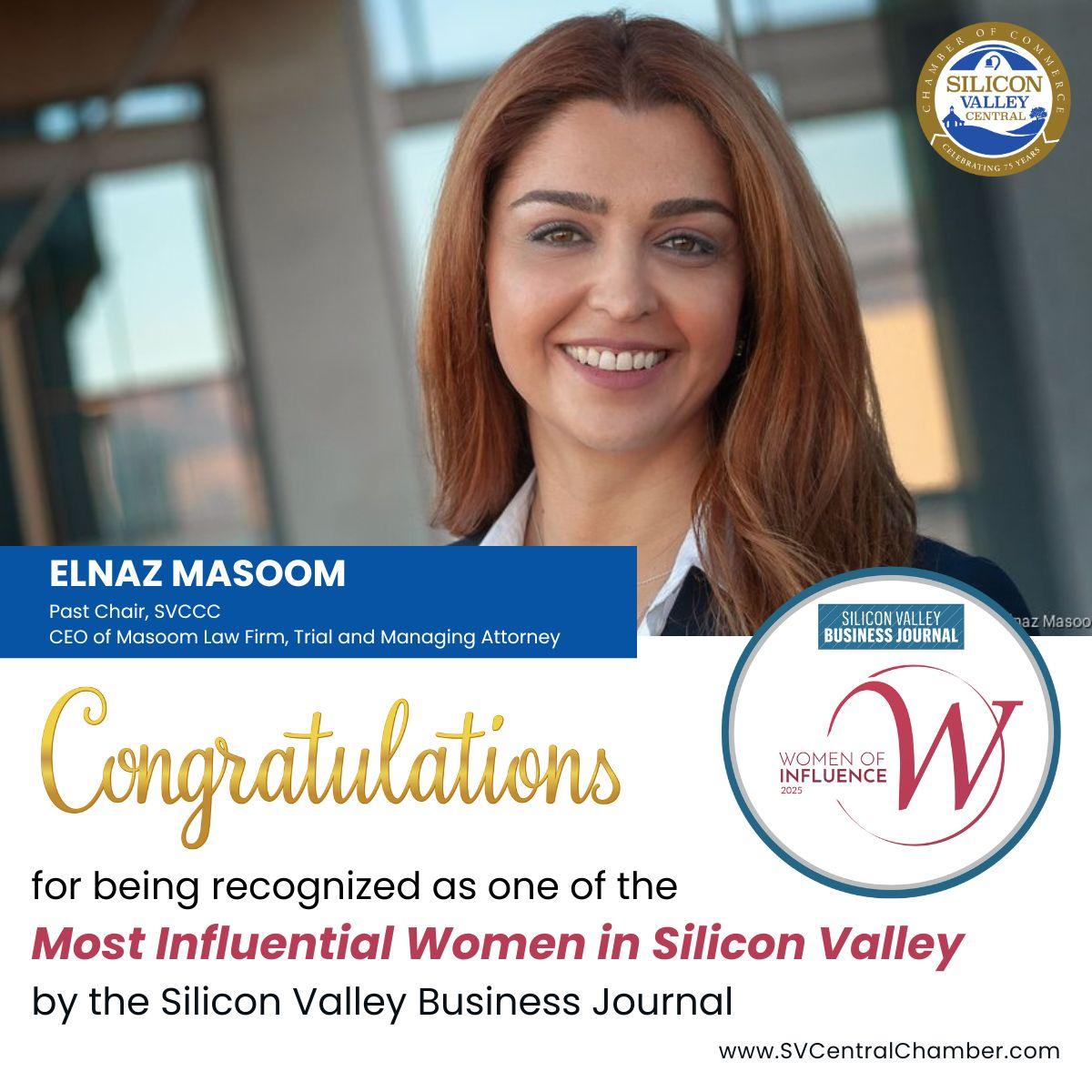 Elnaz Masoom-Most Influential Women in Silicon Valley_Image