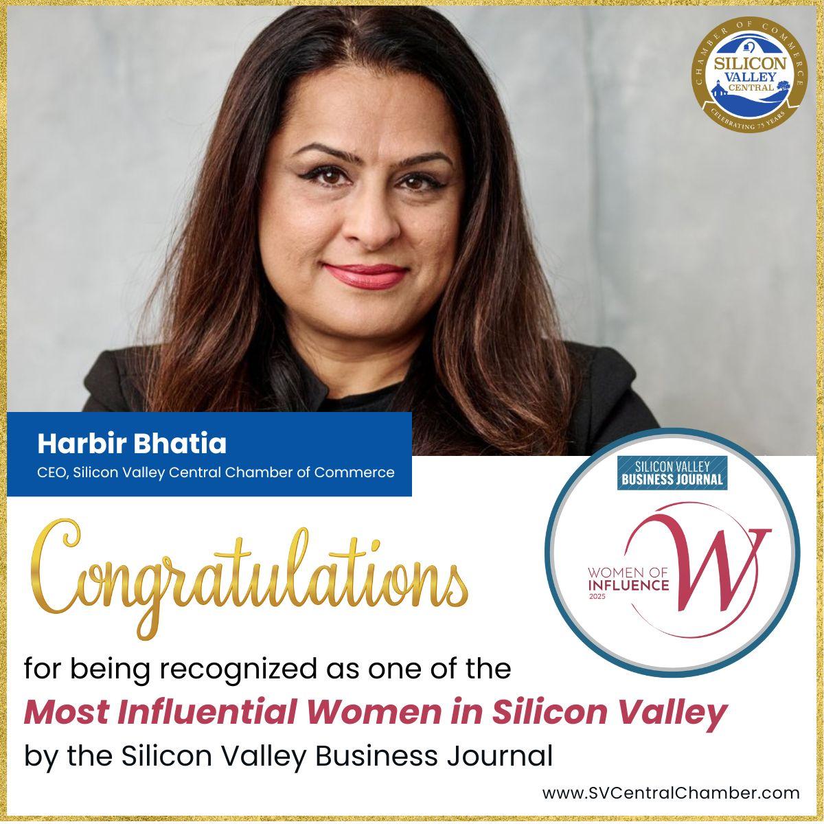 Harbir K. Bhatia-Most Influential Women in Silicon Valley_image