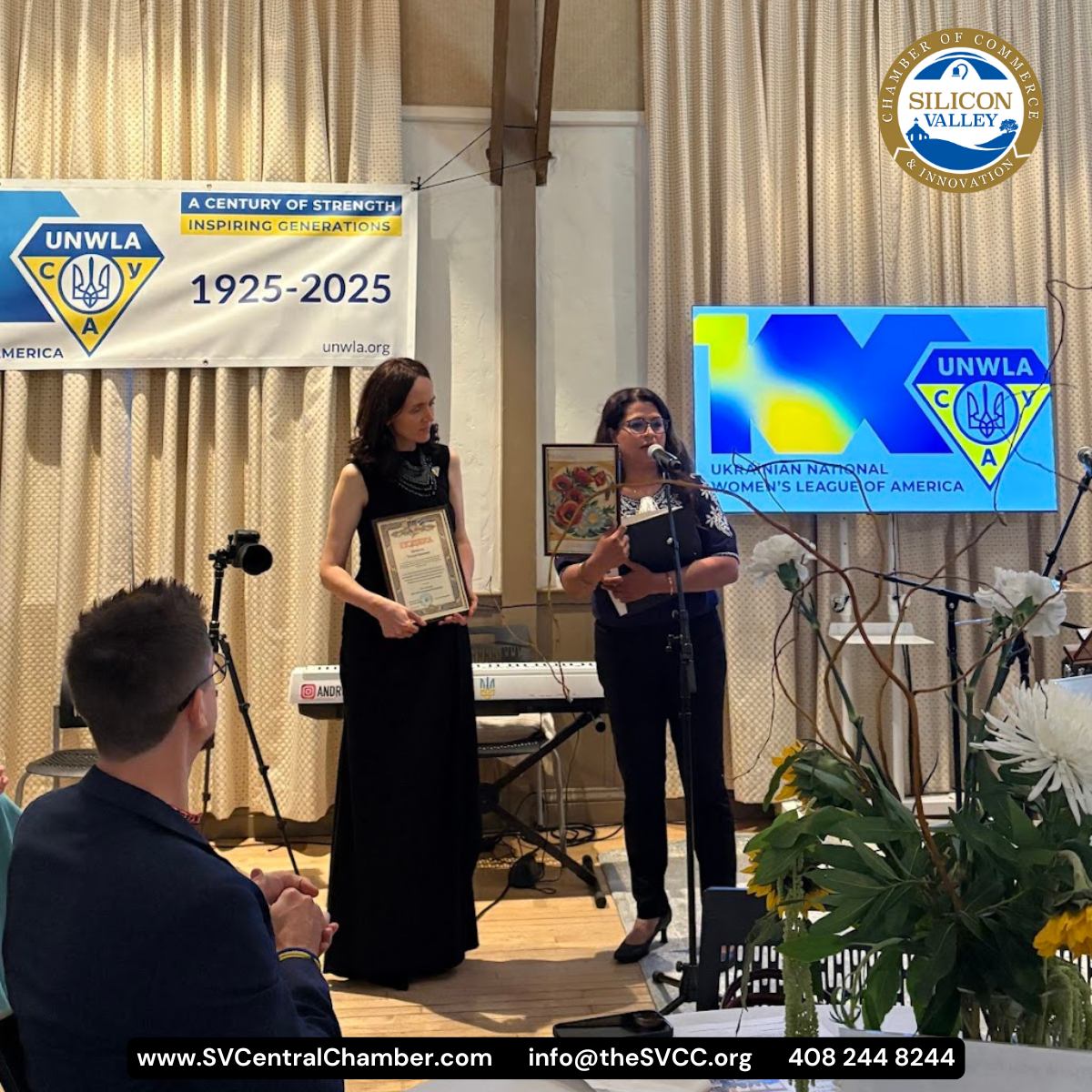 CEO Harbir Kaur Bhatia had the honor of speaking at the UNWLA Branch 107 Centennial Celebration