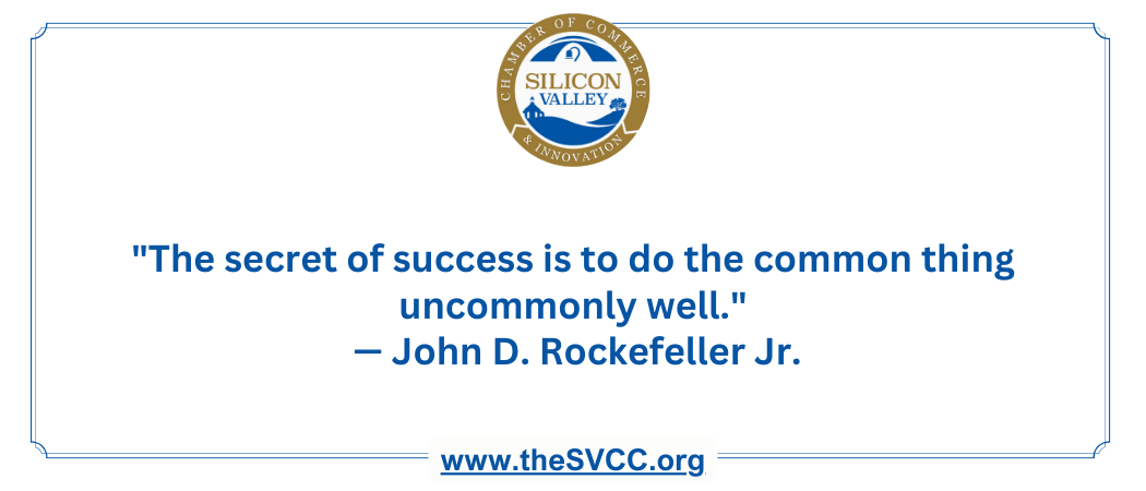 The secret of success is to do the common thing uncommonly well_John D. Rockefeller Jr