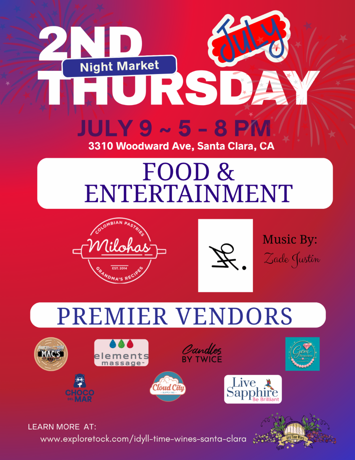 2nd Thursday_Idyl Wine's Night Market_Image