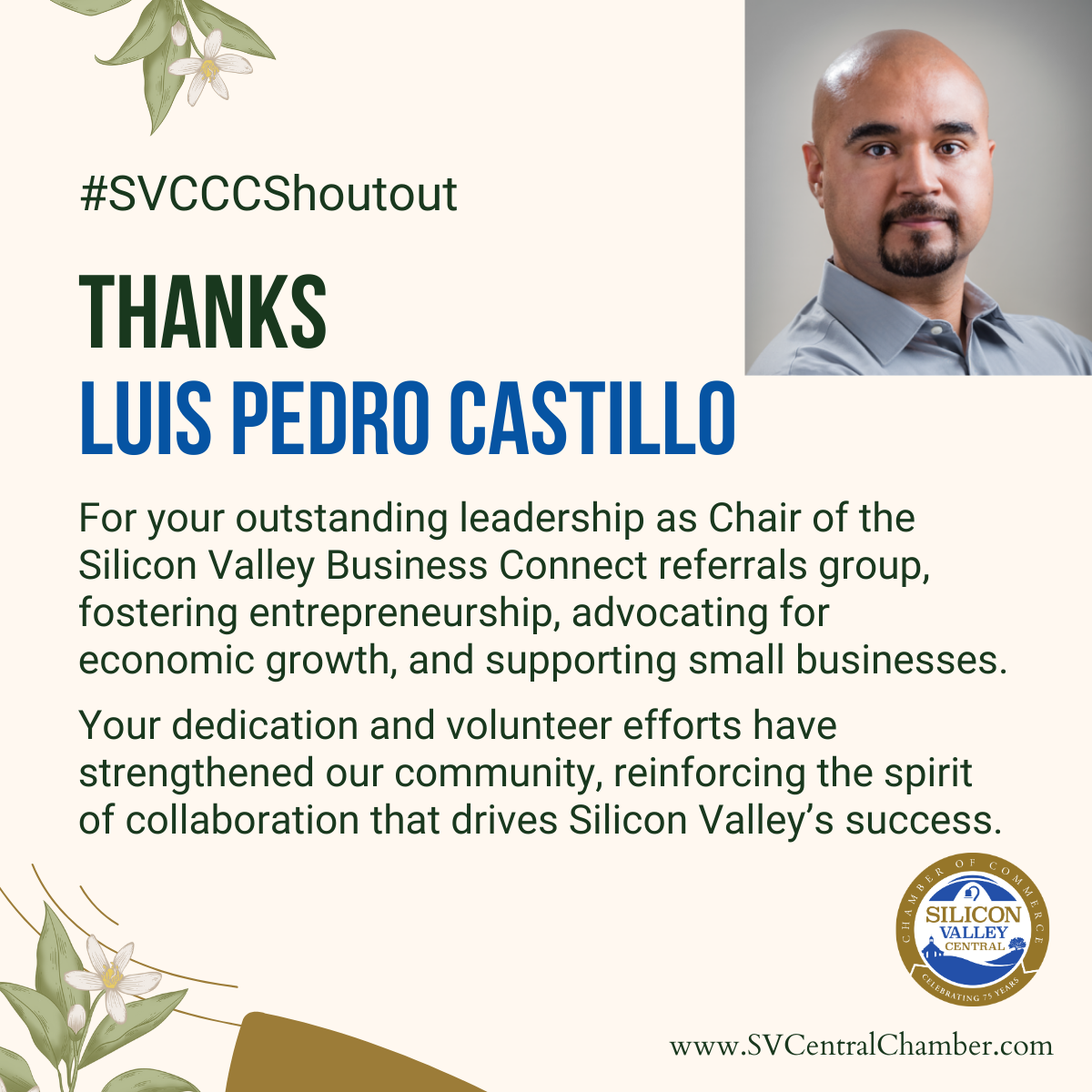 Thank you! Luis Pedro Castillo_image