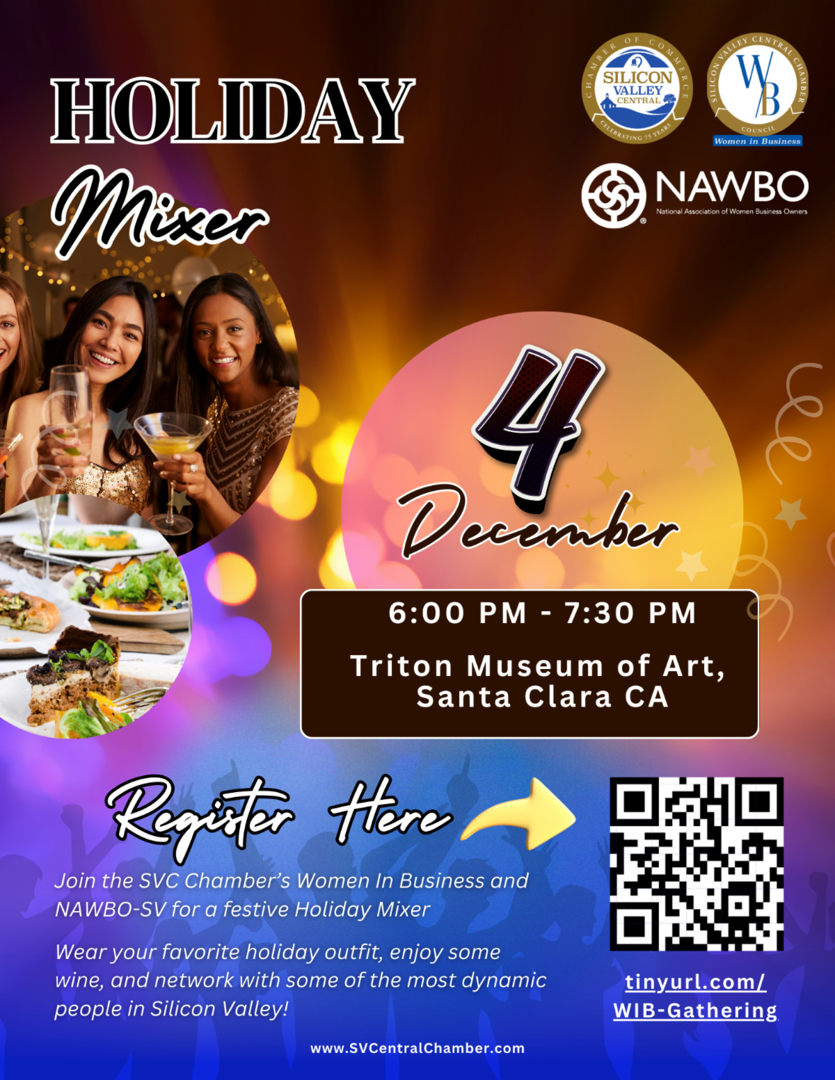 SVCCC's Women In Business Gathering + Holiday Party Dec 4th, 2024_image