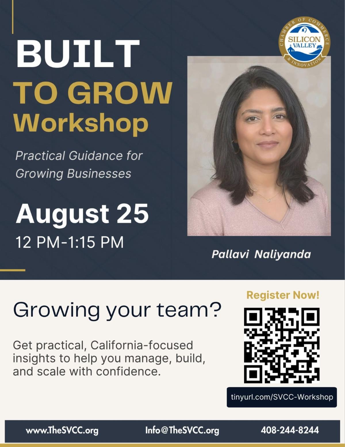 Built to grow workshop