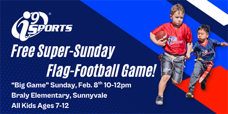 Free Kids Flag Football Games on Super Sunday_Image