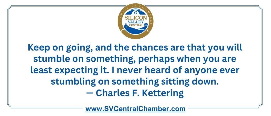 Keep on going...Charles F. Kettering_Image