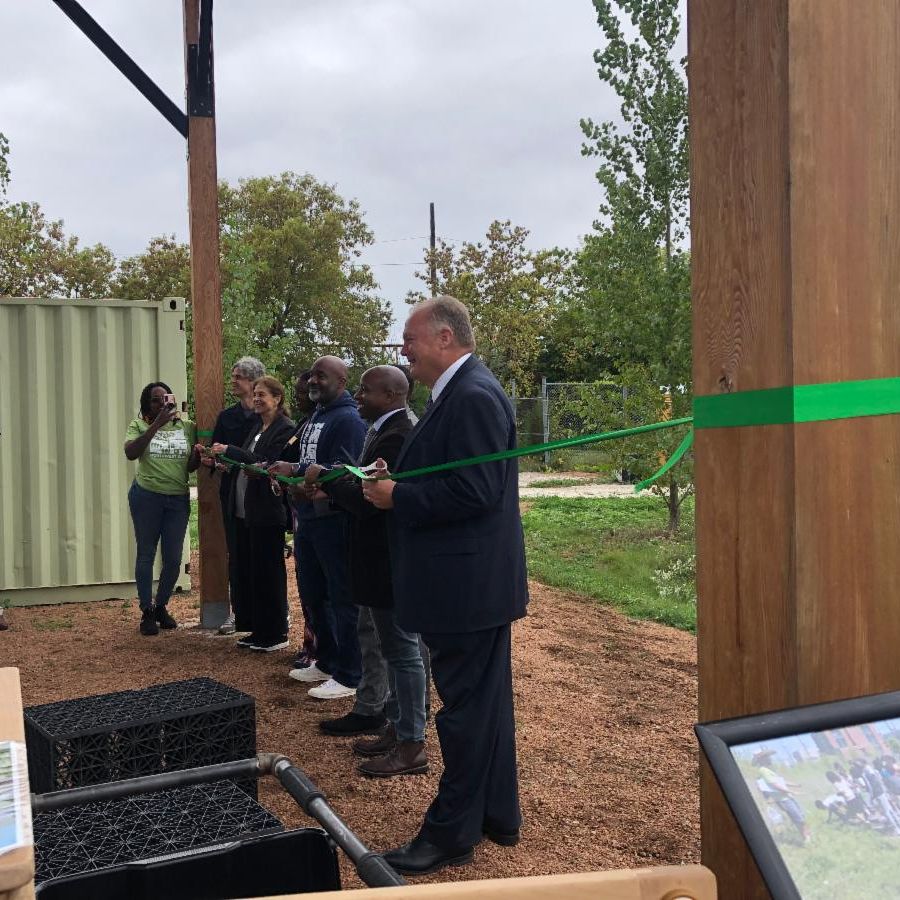 Ribbon cutting