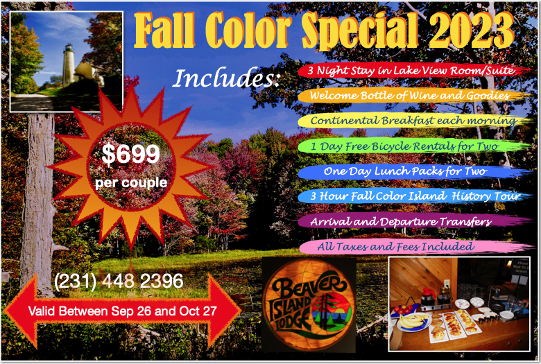 Get Ready to Book for the Fall Color Special
