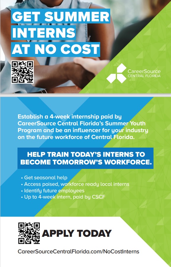 CareerSource Central Florida's 2023 Summer Youth Program!