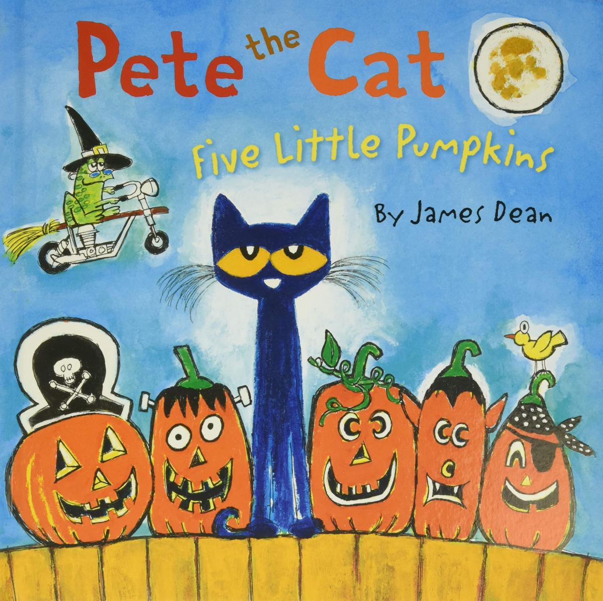 Pete the Cat and the Five Little Pumpkins