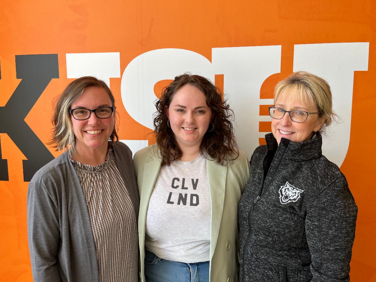 Headshot of Amanda Bennett, Katie Morgan, and Kandi Turley Ames