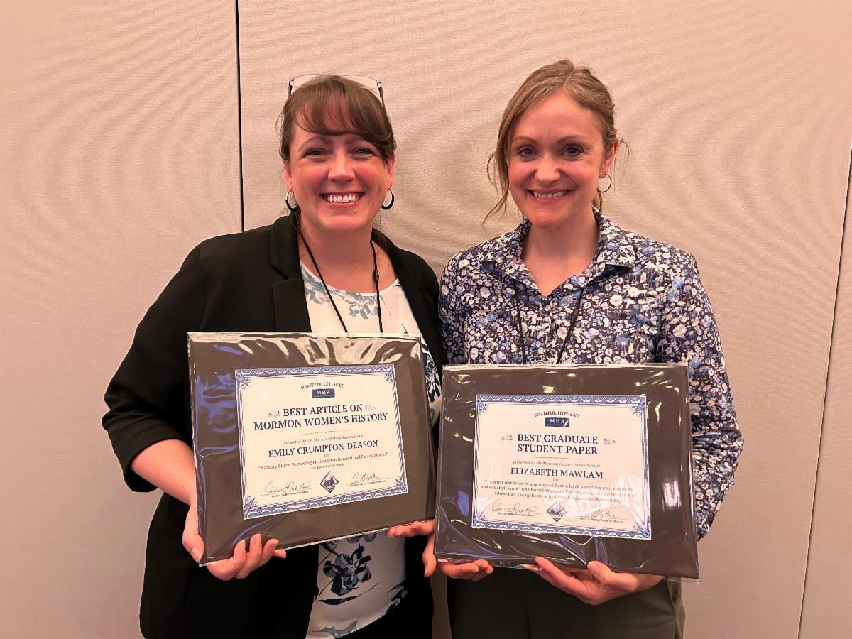 Deason and Mawlam holding awards