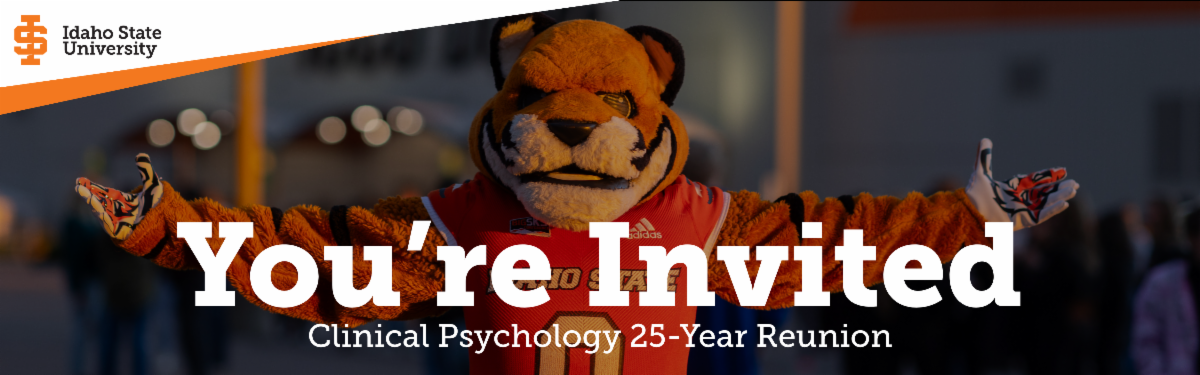 Photo of Benny Tiger mascot in front of ICCU Dome with arms outstretched